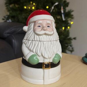 Lenox Santa Cookie Jar